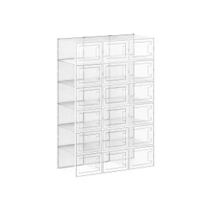 Cajas de Zapatos Plegables y Apilables