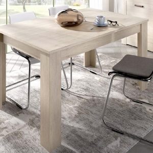 Mesa de comedor extensible 190×90 cm