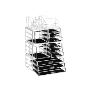 Organizador Cosmético 4 en 1 Transparente