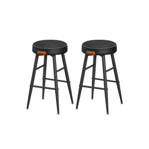 EKHO Colección - Juego de 2 Taburetes de Bar