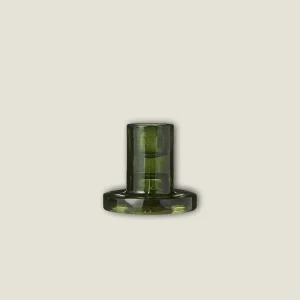Candelabro verde  para velas  2,2cm Candelver2