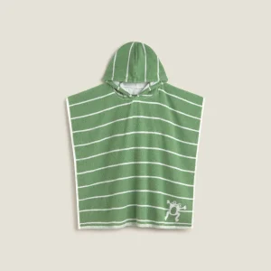 Toalla poncho rayas Frog