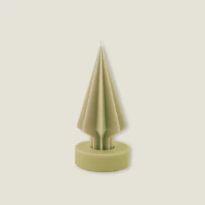 Vela decorativa árbol con base Velarbver